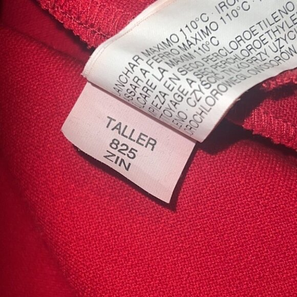 zara red sheath open back mini dress size Small - Picture 13 of 15